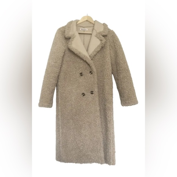 Reformation Teddy coat 2020 beige - Picture 4 of 4